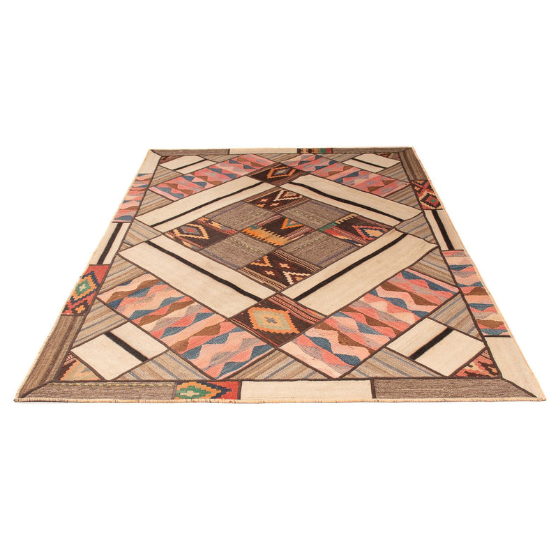 Alfombra de patchwork - 230 x 160 cm - multicolor