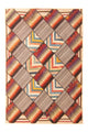 Alfombra de patchwork 200x150cm - Perserteppich Wollteppich