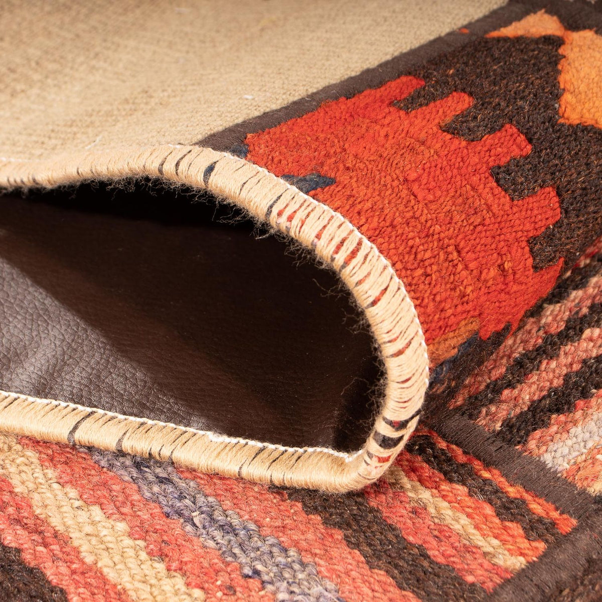 Alfombra de patchwork - 200 x 150 cm - multicolor