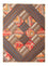 Alfombra de patchwork - 200 x 150 cm - multicolor