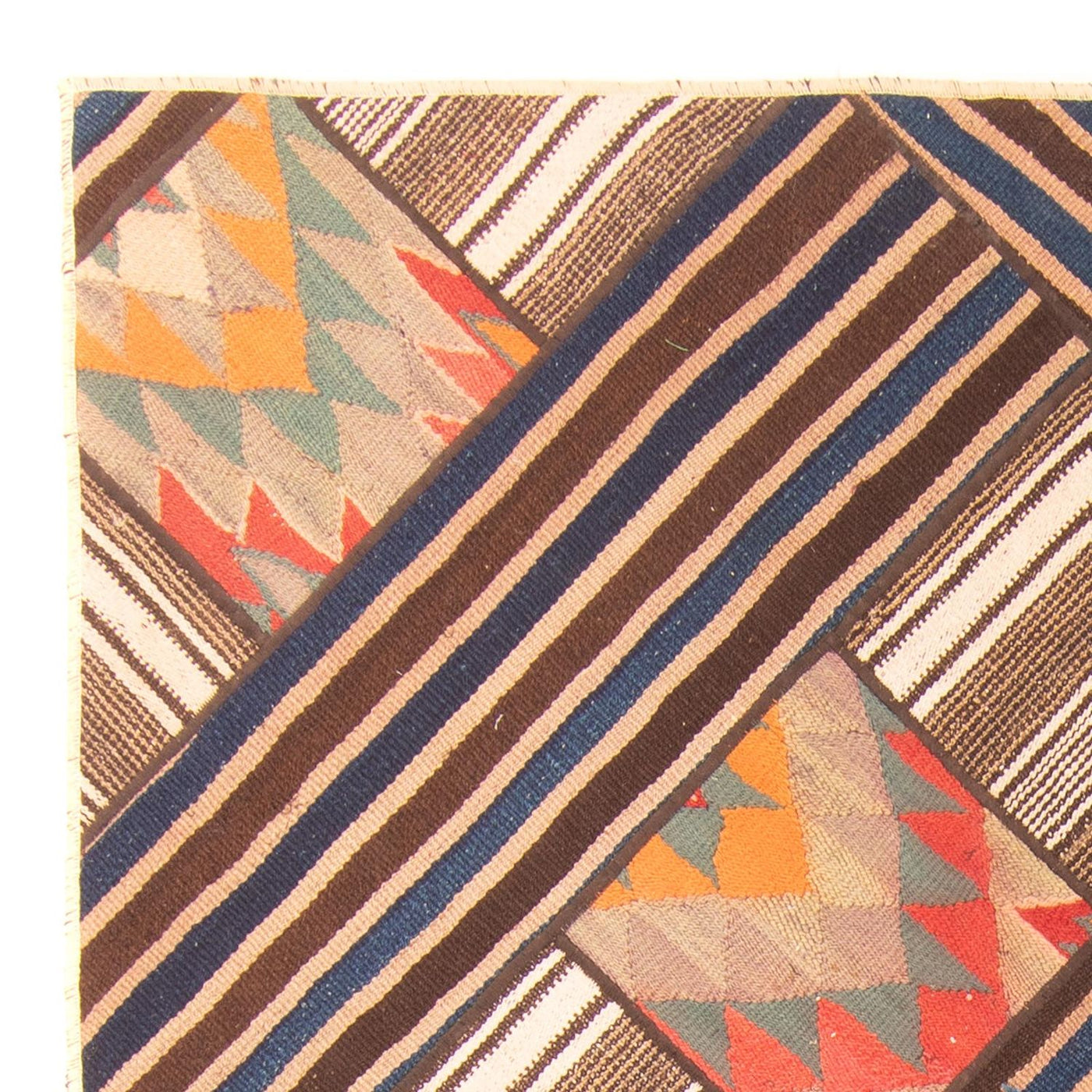 Alfombra de patchwork 200x150cm - Perserteppich Wollteppich