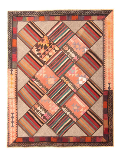 Alfombra de patchwork 150x200cm - Perserteppich Wollteppich