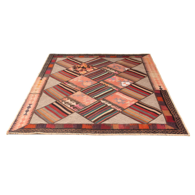 Alfombra de patchwork - 200 x 150 cm - multicolor