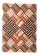 Alfombra de patchwork 200x150cm - Perserteppich Wollteppich