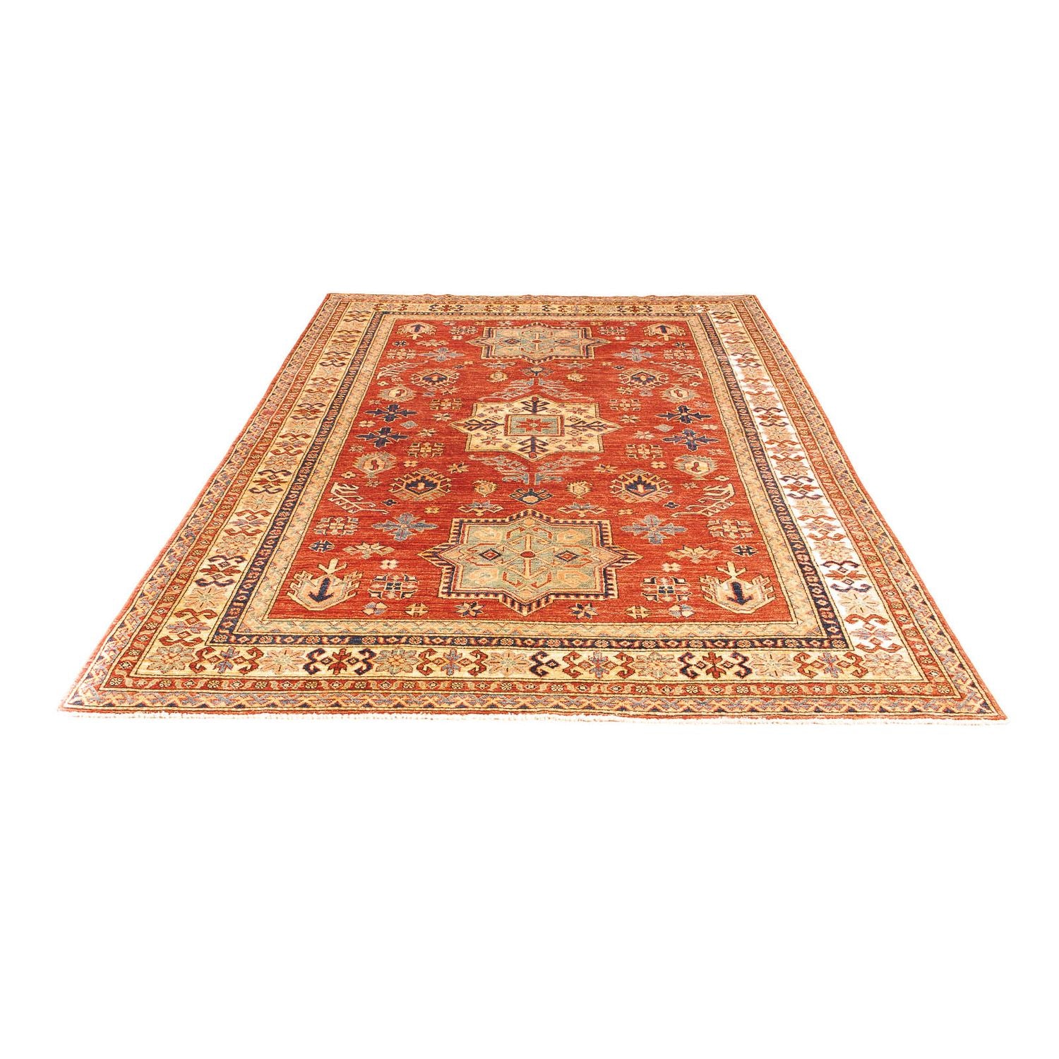 Alfombra Ziegler - Kazak - 252 x 187 cm - rojo