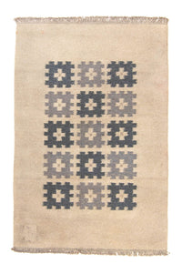Alfombra Kelim - Tendencia - 178 x 117 cm - beige