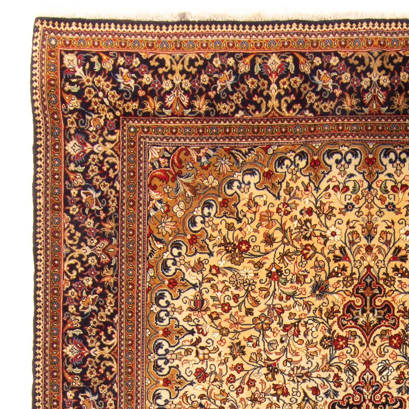 Alfombra persa - Ghom - 210 x 145 cm - beige