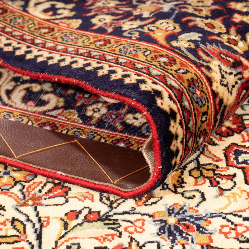 Alfombra persa - Ghom - 210 x 145 cm - beige