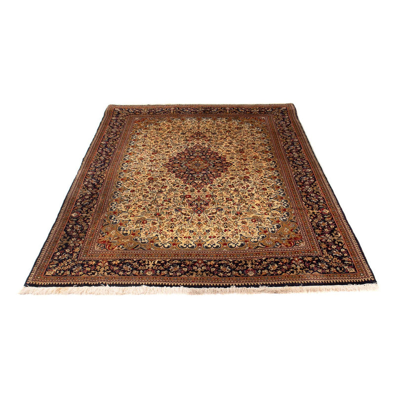 Alfombra persa - Ghom - 210 x 145 cm - beige