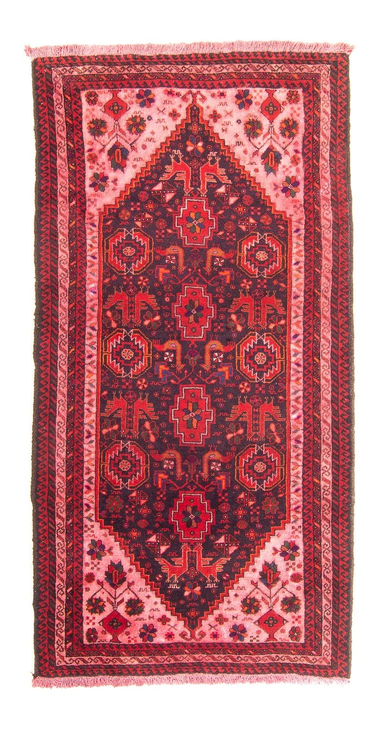 Alfombra Belutsch - 197 x 100 cm - rojo claro