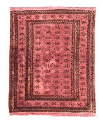 Alfombra Pakistani - 165 x 131 cm - rojo claro