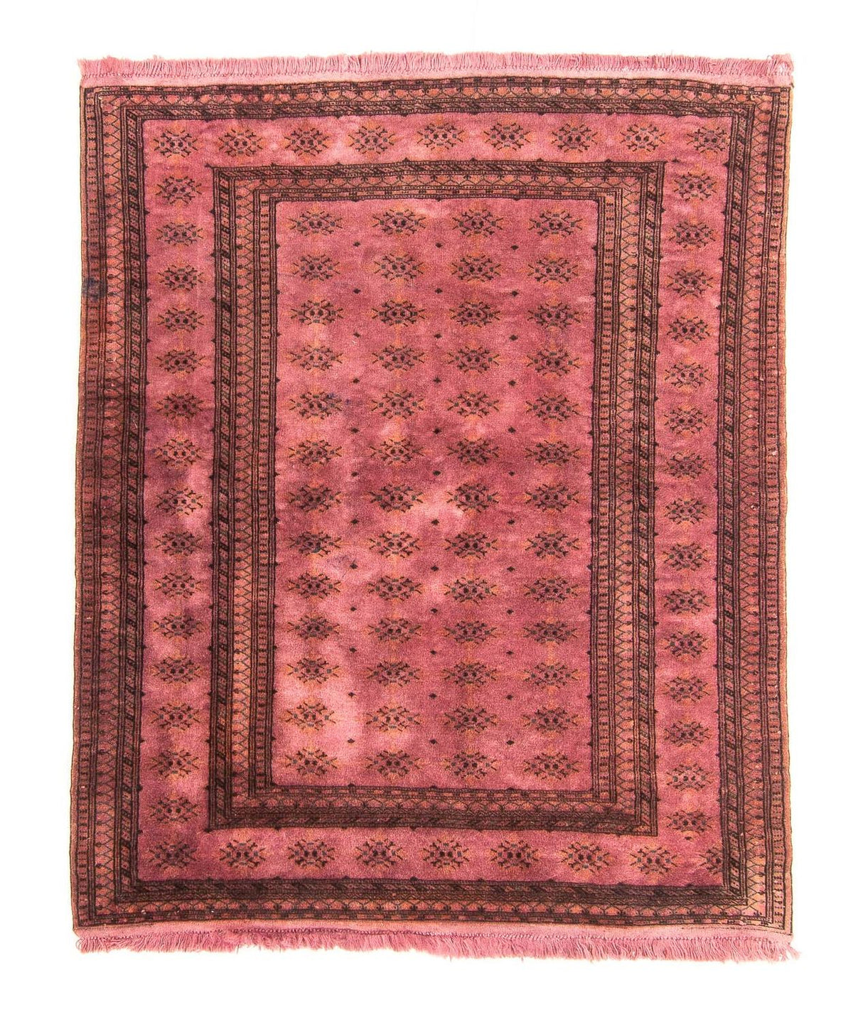 Alfombra Pakistani - 165 x 131 cm - rojo claro