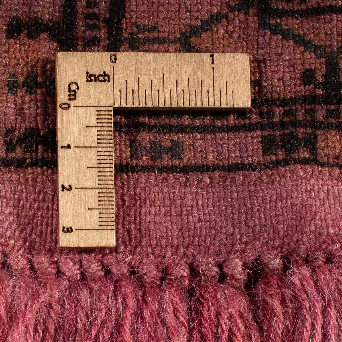 Alfombra Pakistani - 165 x 131 cm - rojo claro