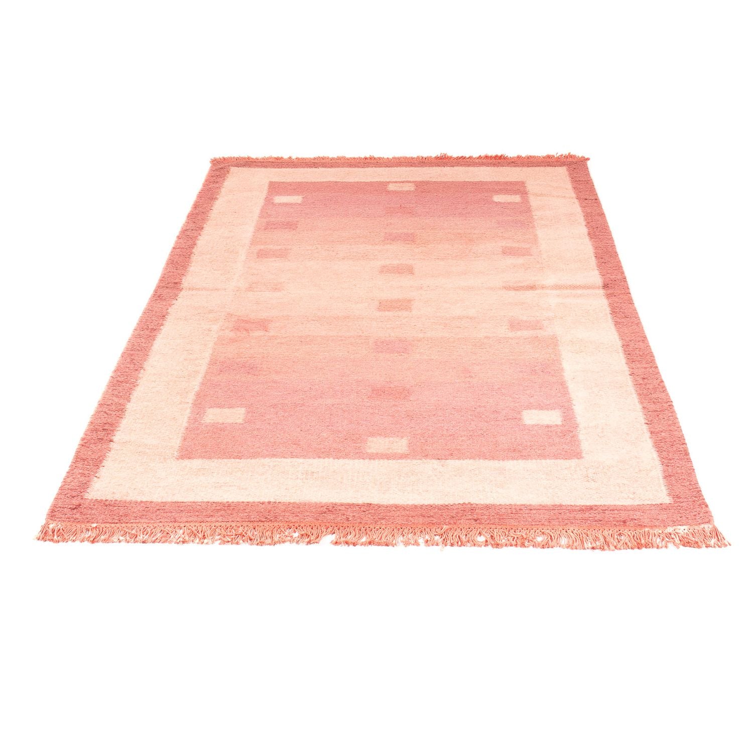 Alfombra Kelim - Tendencia - 178 x 120 cm - marrón claro