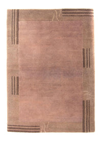 Alfombra de Nepal - 180 x 124 cm - chocolate claro