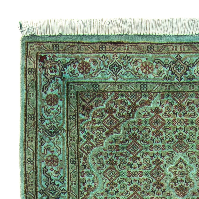 Alfombra de pasillo Alfombra oriental - Tabriz - 305 x 84 cm - verde