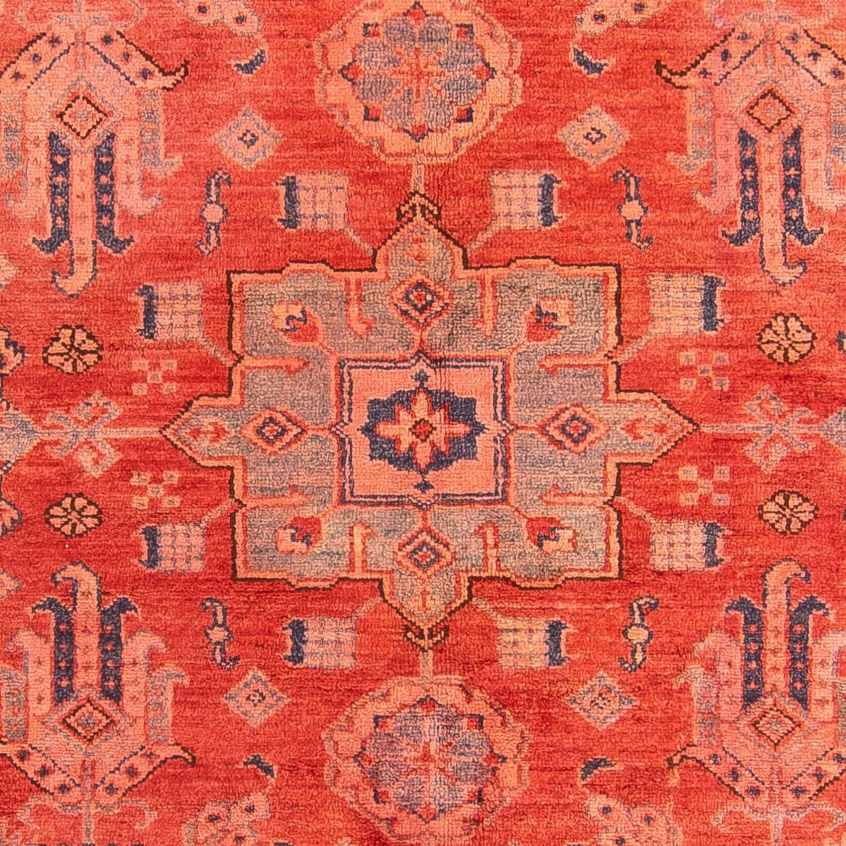 Alfombra Ziegler - Kazak - 244 x 183 cm - rojo claro
