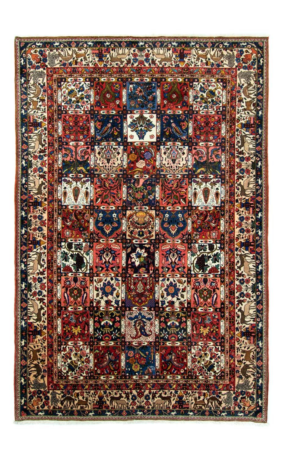 Alfombra persa - Nómada - 315 x 207 cm - marrón