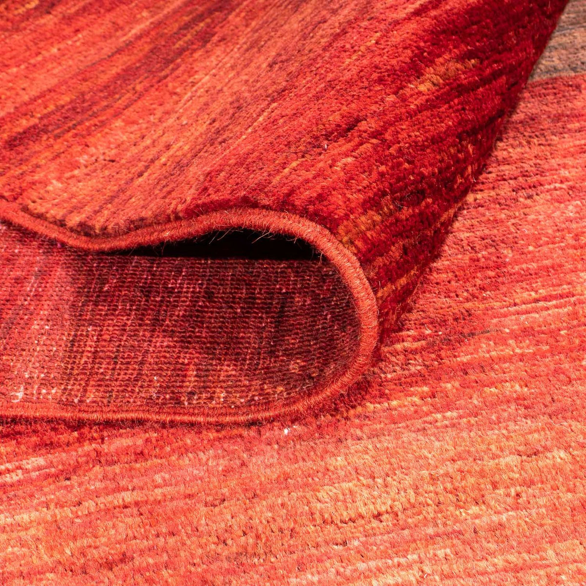 Alfombra Gabbeh - Loribaft Persa - 288 x 202 cm - rojo