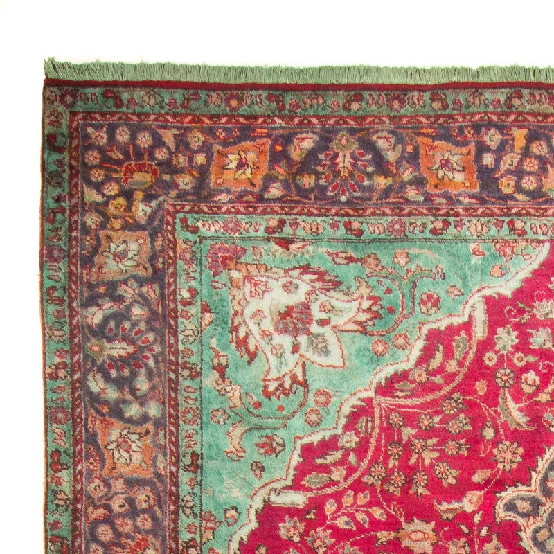 Alfombra persa - Tabriz - 308 x 226 cm - rojo oscuro