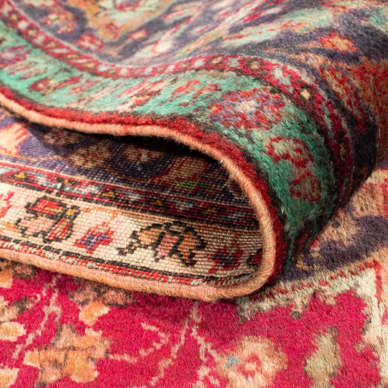 Alfombra persa - Tabriz - 308 x 226 cm - rojo oscuro