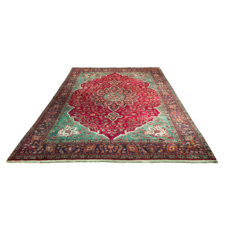 Alfombra persa - Tabriz - 308 x 226 cm - rojo oscuro
