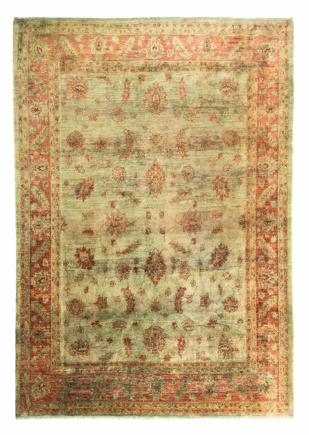 Alfombra Ziegler - 283 x 215 cm - verde