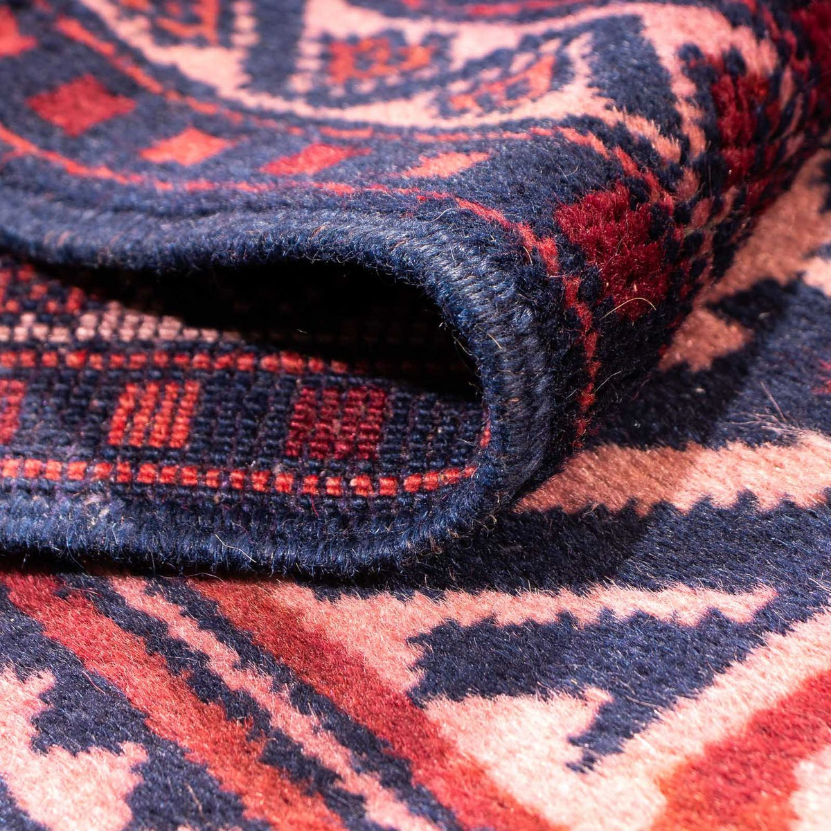 Alfombra de pasillo Alfombra Kelim - Oriental - 400 x 75 cm - rojo claro