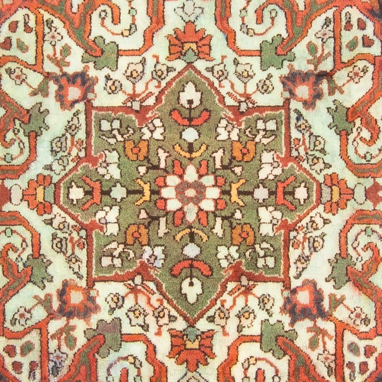 Alfombra persa - Nómada - 336 x 170 cm - rojo claro