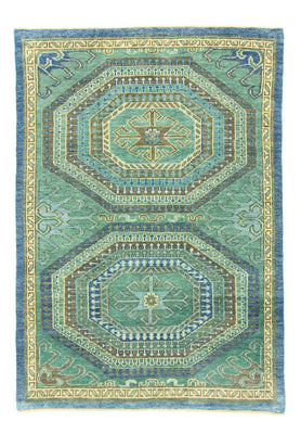 Alfombra de diseño - 250 x 180 cm - verde marino