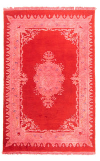 Alfombra china - 204 x 136 cm - rojo