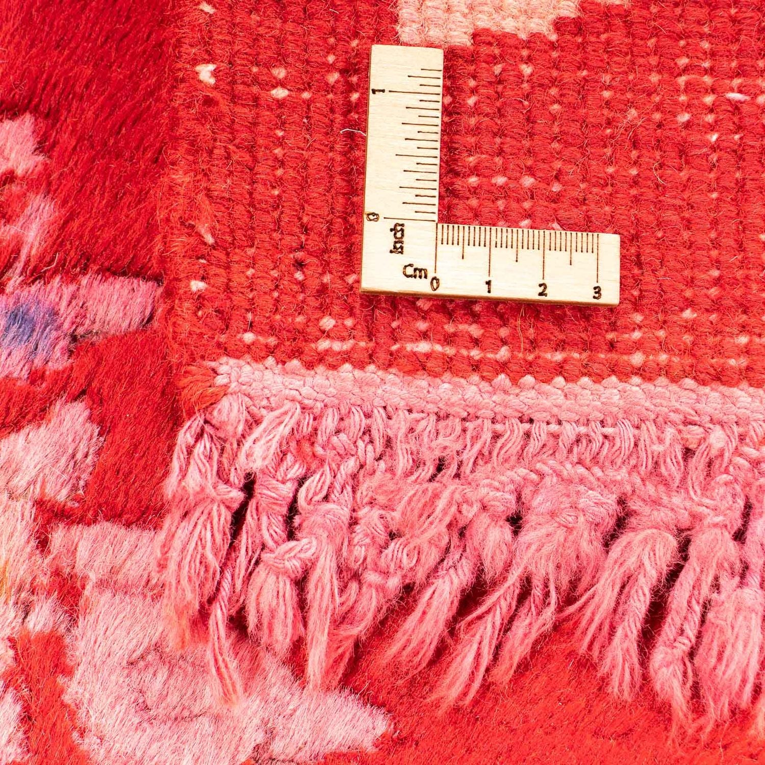 Alfombra china - 204 x 136 cm - rojo