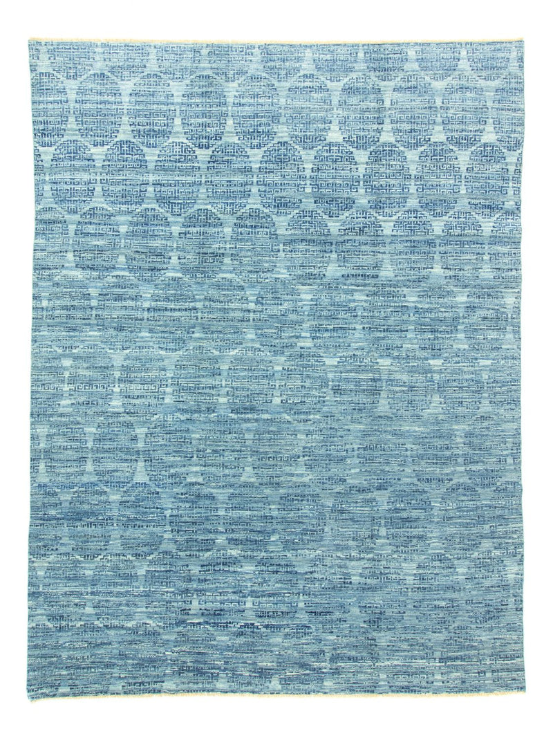 Alfombra de diseño - 303 x 243 cm - azul claro