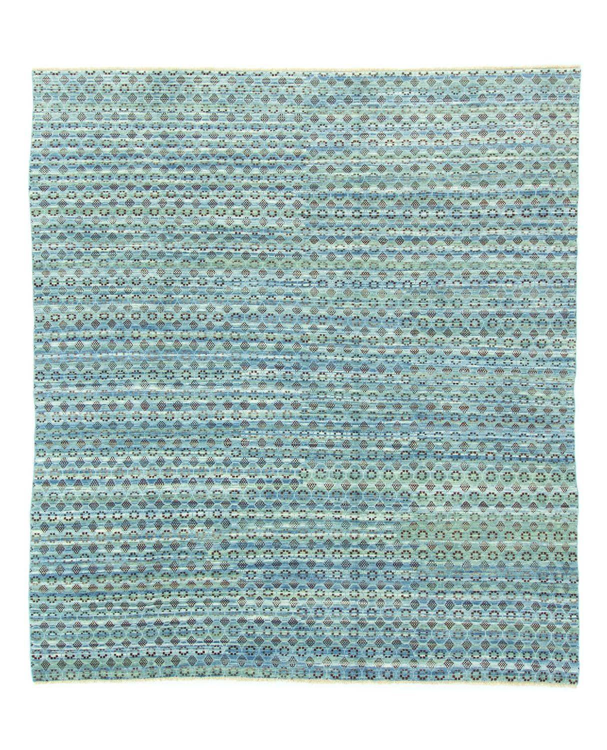 Alfombra de diseño - 270 x 244 cm - azul claro