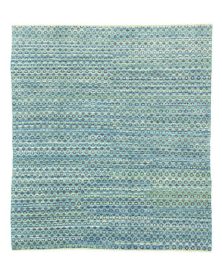 Alfombra de diseño - 270 x 244 cm - azul claro