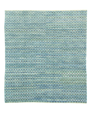 Alfombra de diseño - 270 x 244 cm - azul claro