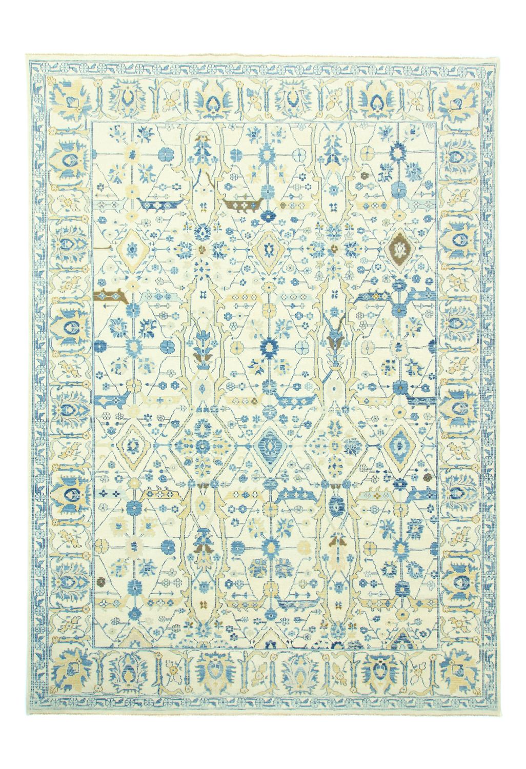 Alfombra de diseño - 434 x 310 cm - azul claro