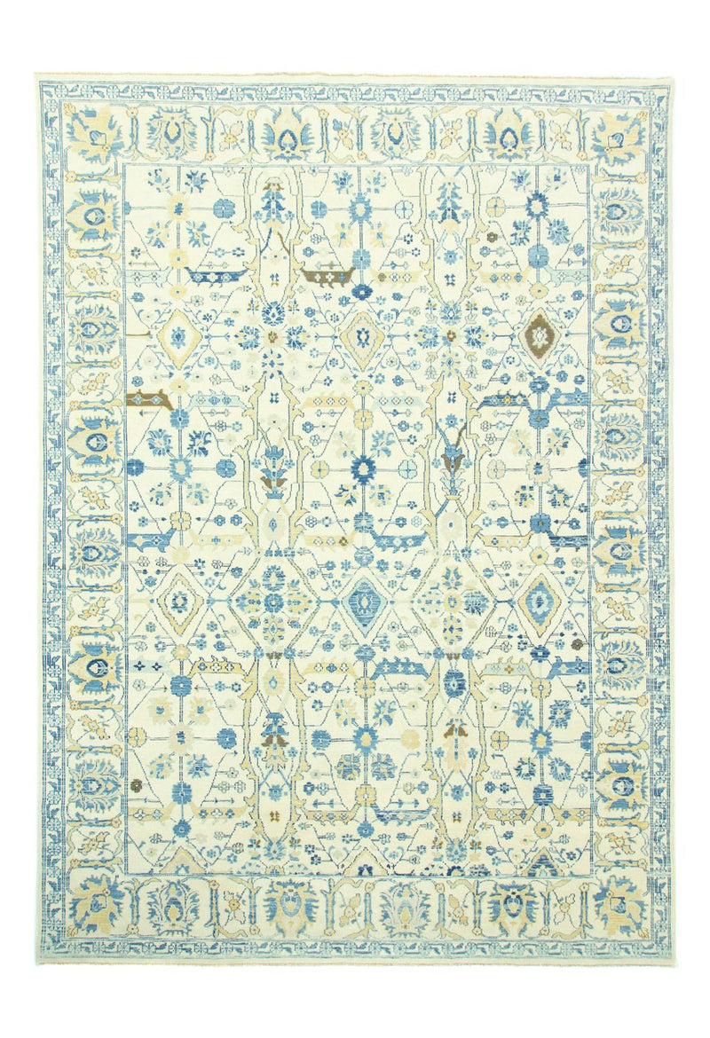 Alfombra de diseño - 434 x 310 cm - azul claro