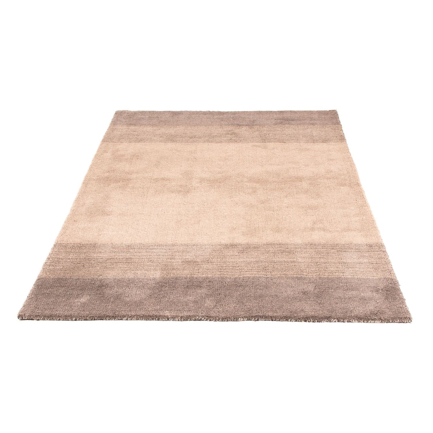 Alfombra Gabbeh - Indus - 177 x 122 cm - marrón claro