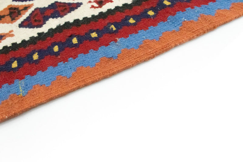 Alfombra Kelim - Antigua - 221 x 114 cm - beige