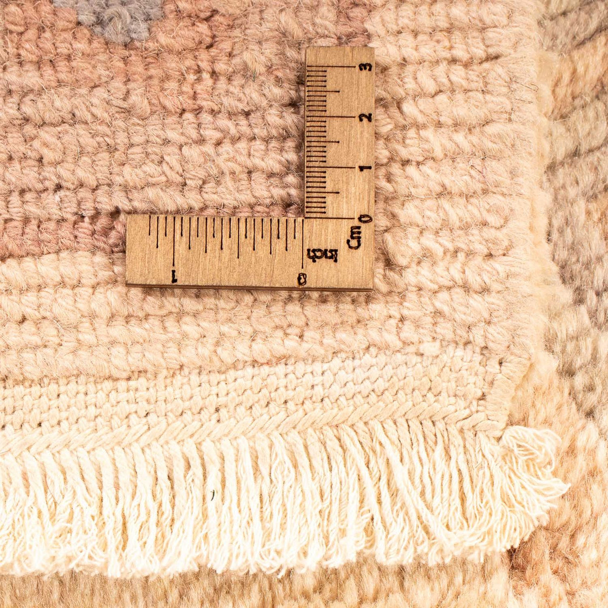 Alfombra de pasillo Alfombra de Nepal - 331 x 71 cm - beige