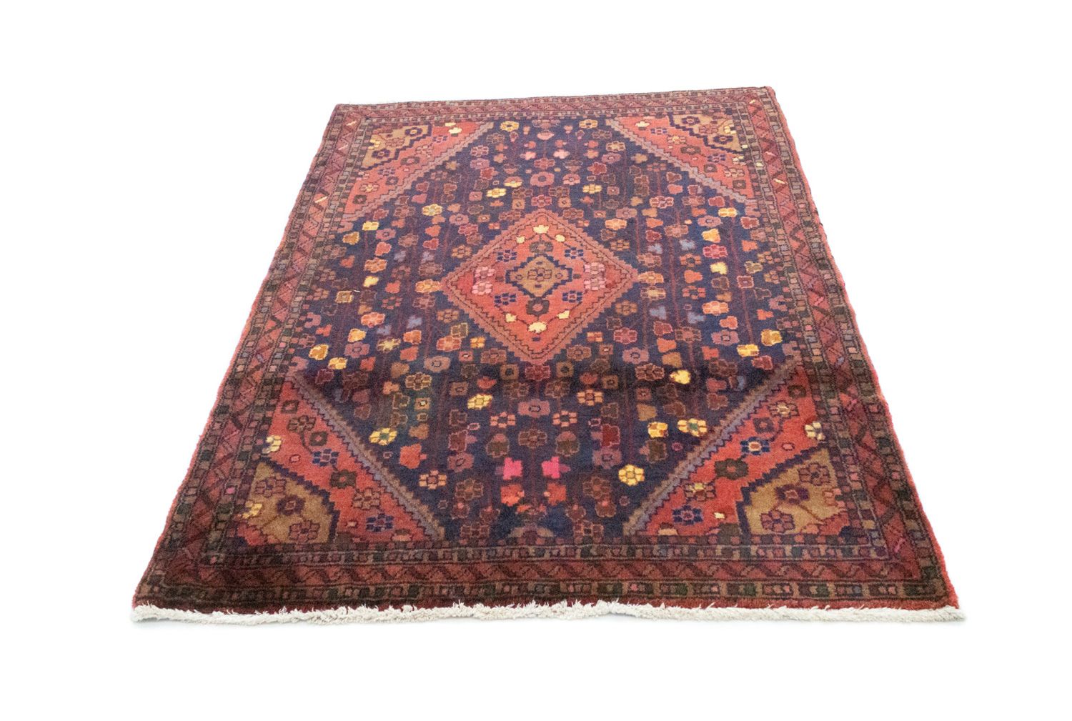 Alfombra persa - Nómada - 174 x 125 cm - azul