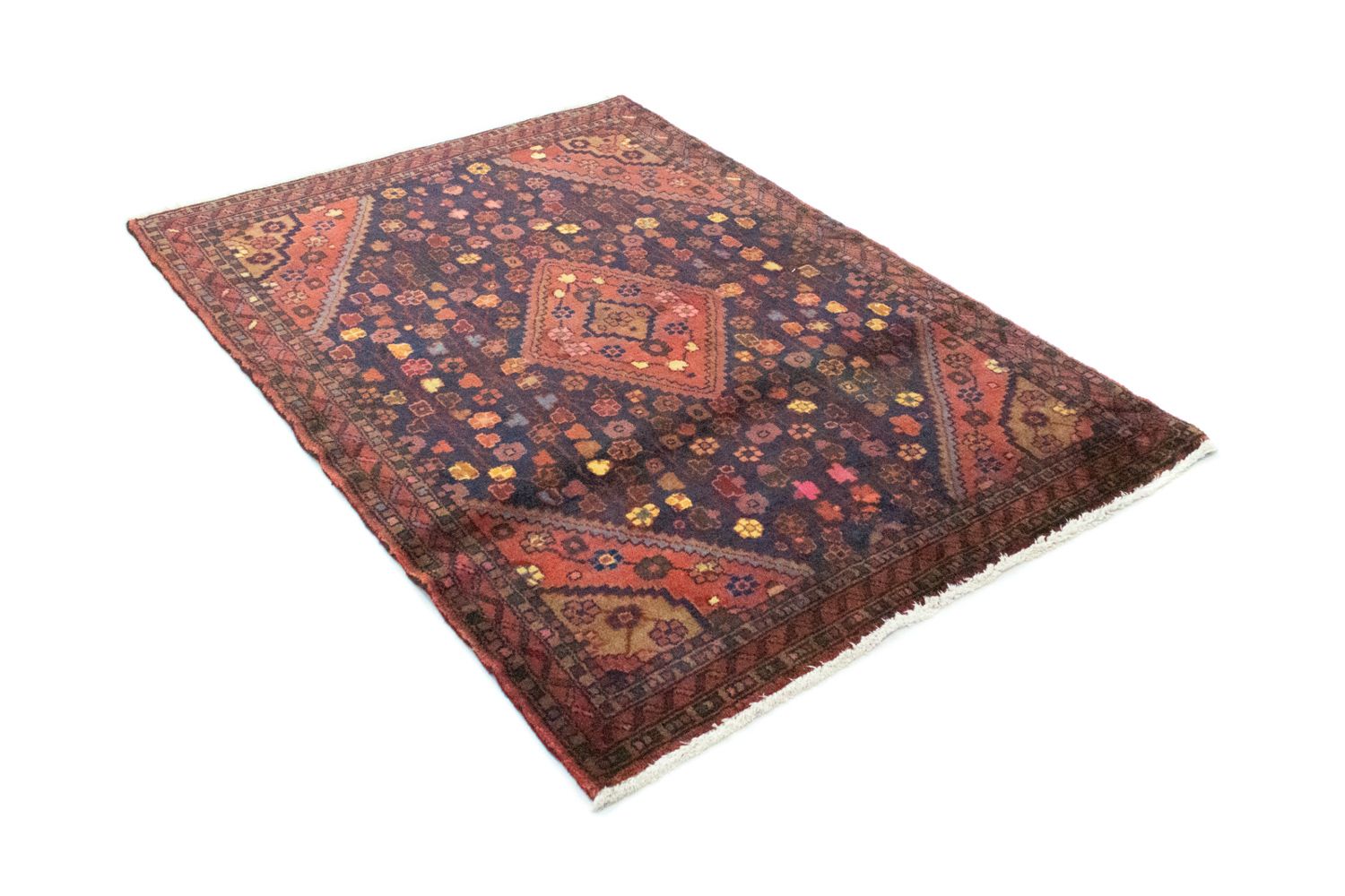 Alfombra persa - Nómada - 174 x 125 cm - azul