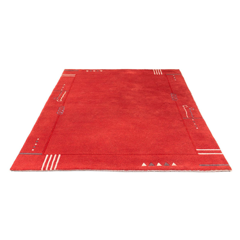 Alfombra de Nepal - 228 x 162 cm - rojo