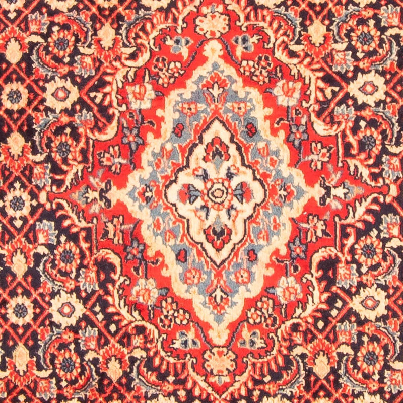Alfombra persa - Nómada - 202 x 135 cm - rojo claro