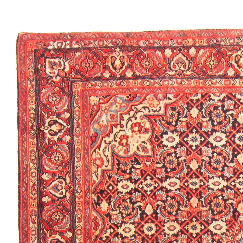 Alfombra persa - Nómada - 202 x 135 cm - rojo claro