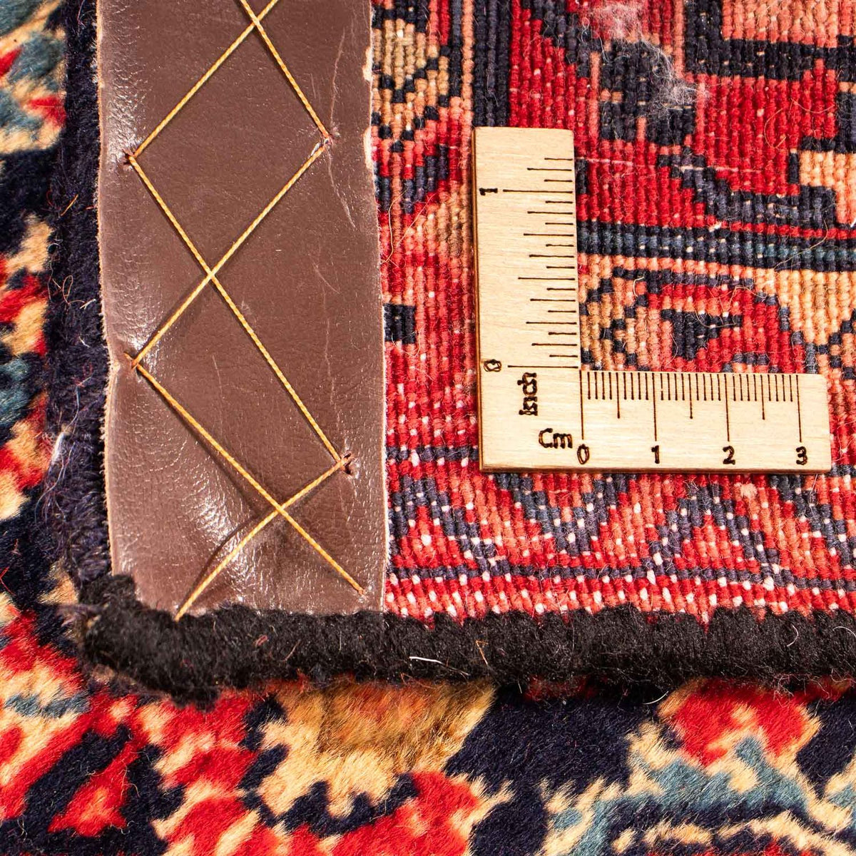 Alfombra persa - Nómada - 202 x 135 cm - rojo claro