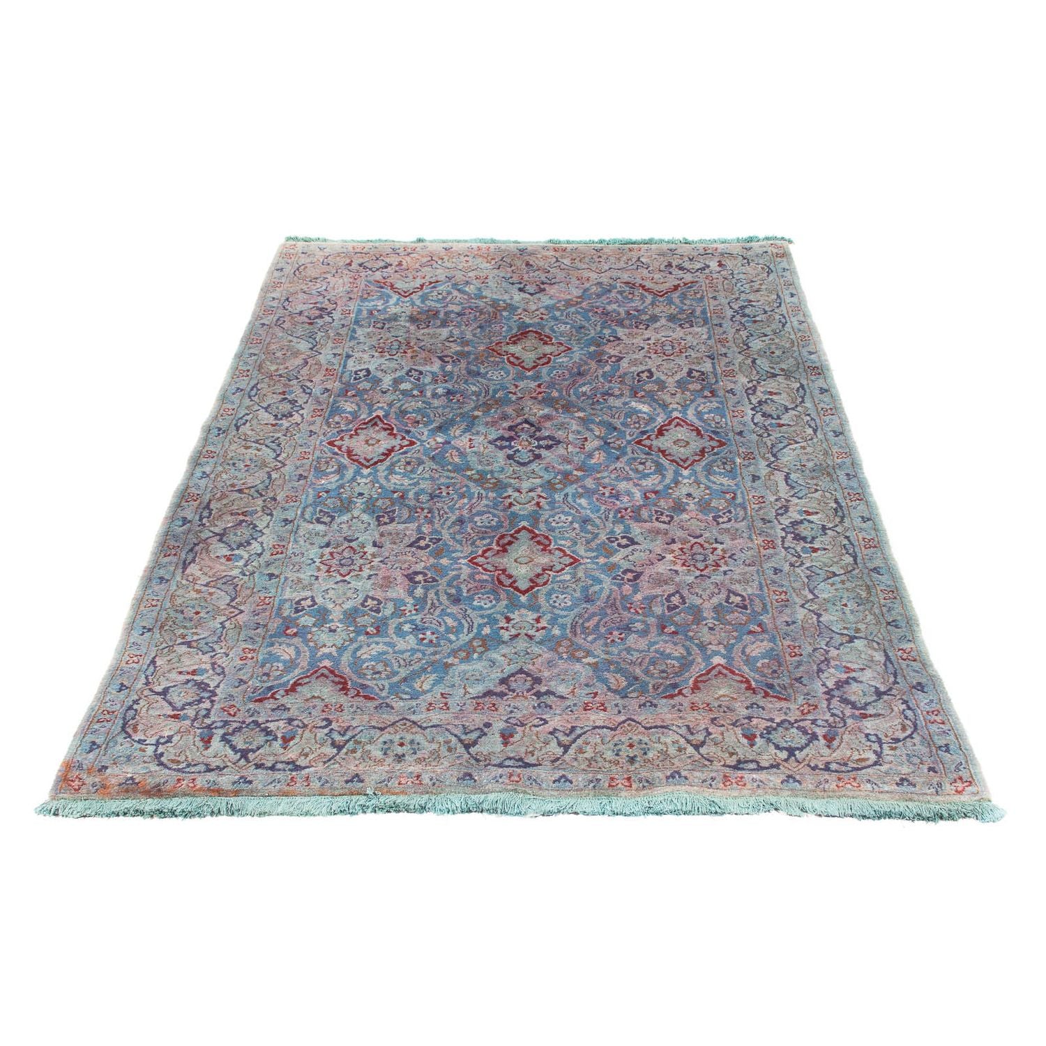 Alfombra Persa - Nain - Real - 196 x 120 cm - multicolor