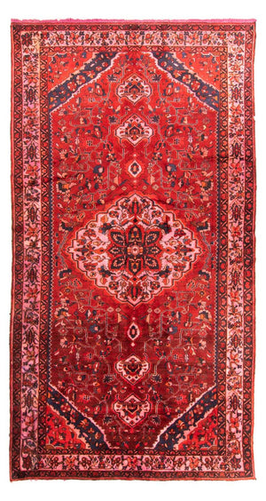 Alfombra persa - Nómada - 297 x 162 cm - rojo