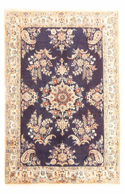 Alfombra Persa - Nain - Real - 197 x 129 cm - azul oscuro